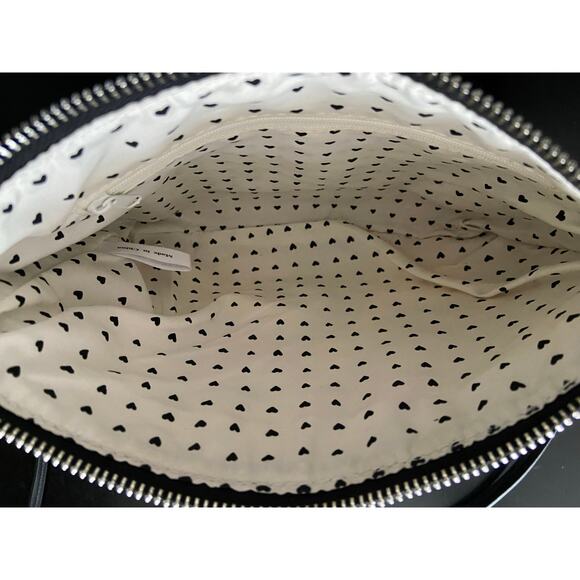 BRIGHTON 'Love & Joy' Canvas Crossbody Bag w/Leather Trim - Picture 4 of 9